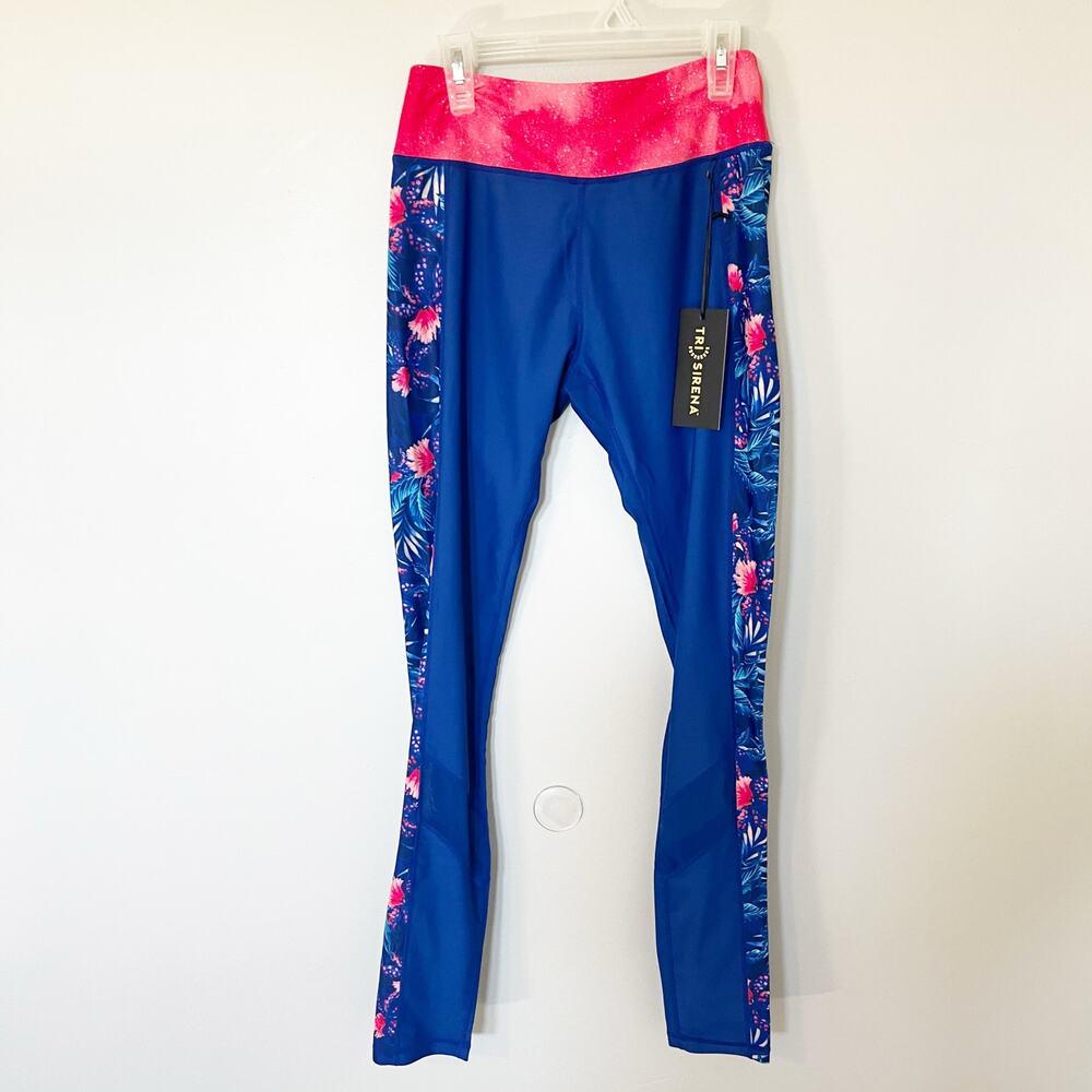 Tri sirena leggings small new with‎ tags